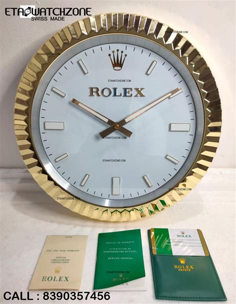 rolex ball clock|rolex wall clock for sale.